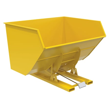 Vestil SELF-DUMP HOPPER HD 5 CU YD 6K YELLOW D-500-HD-YEL
